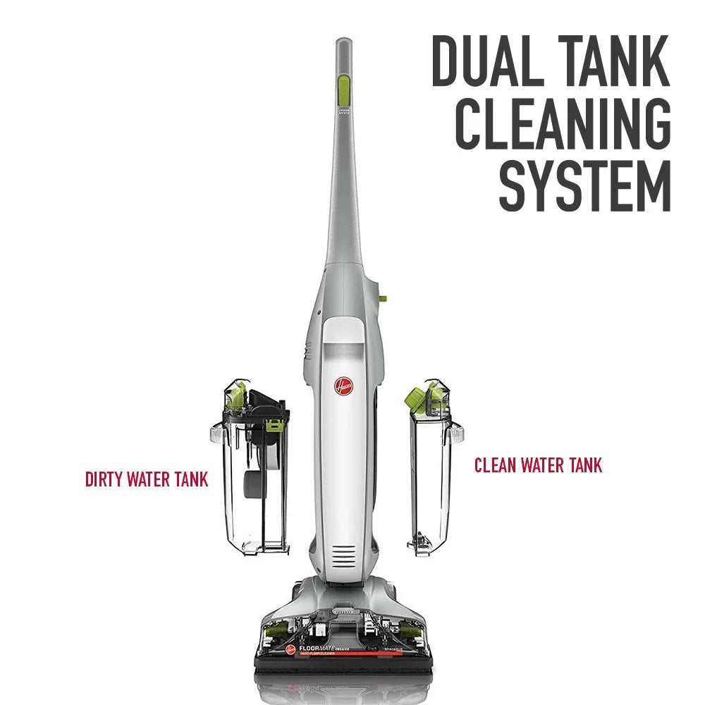 Hoover FloorMate Deluxe Corded Hard Floor Cleaner With Dual Tank And Dry Mode - FH40160