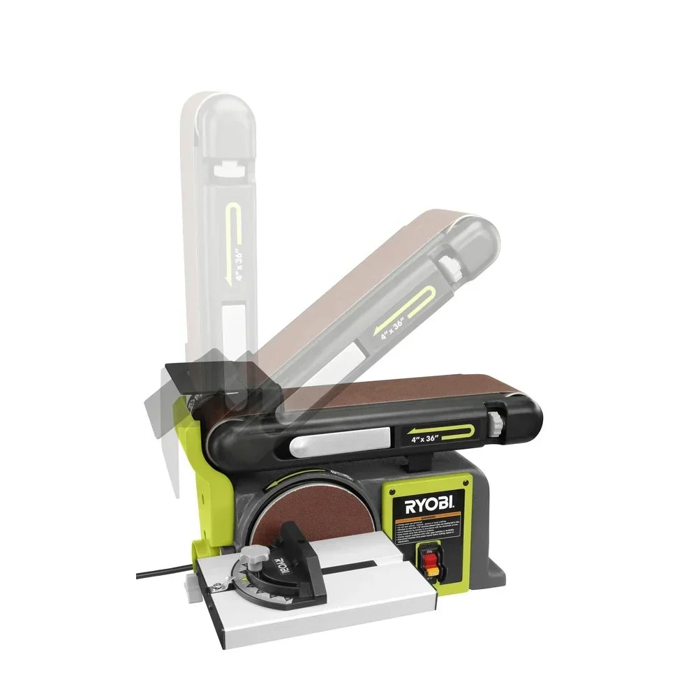 RYOBI 4" x 36" Belt/Disc Sander