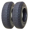 Zeemax Heavy Duty Highway Trailer Tires 8-14.5 14 Ply Load Range G Set 2