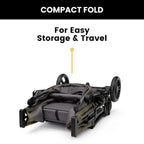 Jeep Sport All-Terrain Stroller Wagon With Canopy And Parent Organizer