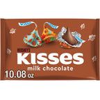Hershey's Kisses Milk Chocolate Halloween Candy, Bag 10.08 oz