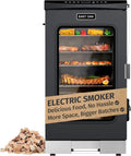 EAST OAK 30 in Outdoor Electric Smoker With Built-In Meat Probe