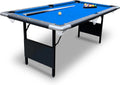Hathaway Fairmont Portable Pool Table 6 Ft, 76 x 43.25 x 32 in - BG2574