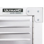 Seville Classics UltraHD Rolling Storage Cabinet, Granite, 36in W x 18in D x 72in H