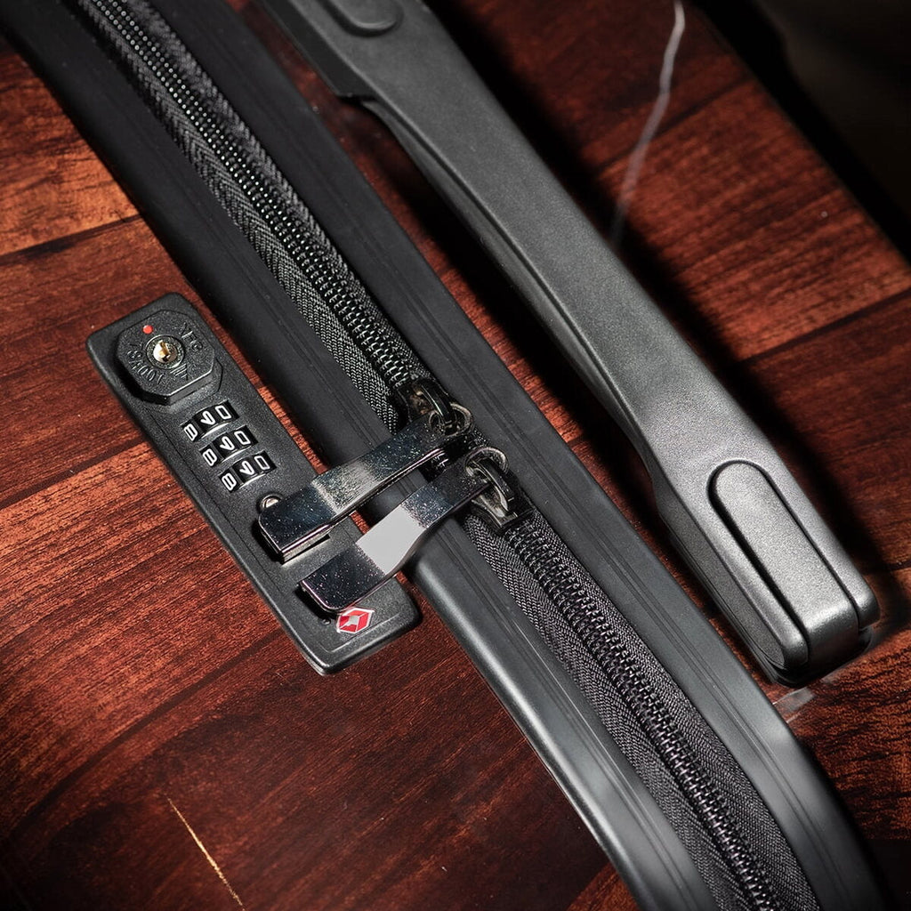 Vino Via 10-Bottle Wine Luggage With TSA Lock And Anti-Theft Zippers