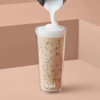 Mr. Coffee Single-Serve Latte Lux Coffee Maker With Milk Frother, 4-in-1, 22 oz Reusable Tumbler