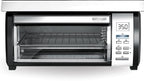 BLACK+DECKER SpaceMaker Under-Counter Toaster Oven, Black/Stainless Steel - TROS1000D