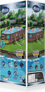 Bestway Power Steel Above-Ground Pool Set, 18-foot x 9-foot x 48-inch