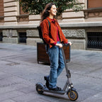Electric Scooter 10 Inch Solid Tires, 500W, Dual Suspension