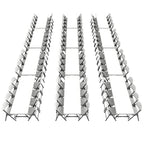 Lifetime Folding Table And Chair Set, 12 8-Foot Tables And 96 Chairs - Pack Of 108