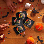 M&M'S Halloween Milk Chocolate Trick-or-Treat Candy, Party Favor Packs, Set of 30