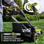 RYOBI 40V HP Brushless 21" Walk Behind Self-Propelled Lawn Mower w/ (2) 6.0Ah Batteries and Charger