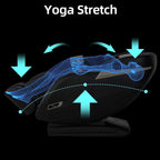 MYTHIA Full Body Zero Gravity Massage Chair With 3D Massage, Heat, Foot Rollers, Bluetooth And USB Charging - MD906