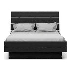 Home Square 2 Piece Furniture Set With Platform Full Bed And 2 Drawer Nightstand