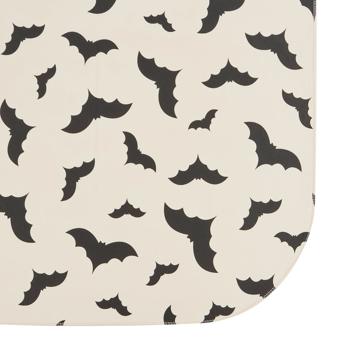 Way To Celebrate Halloween PEVA Tablecloth Indoor & Outdoor Table 60" x 84" - Bat Toss