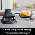 Ninja Crispi 4-in-1 Portable Glass Air Fryer Cooking System, 1500W, 4 QT And 6-Cup Containers