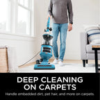 Shark Navigator Lift-Away Upright Vacuum, Bagless, Blue - NV380