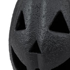 My Texas House Halloween Jack-o'-Lantern Tabletop Decoration, Black, 13"