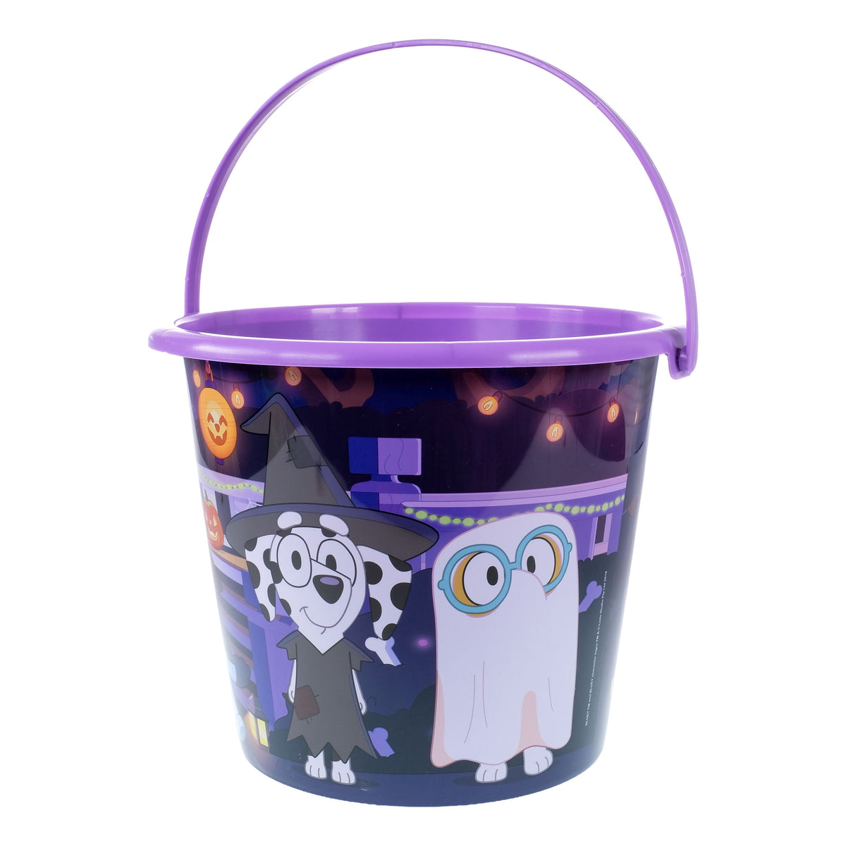 Bluey Jumbo Plastic Halloween Candy Carrier Bucket