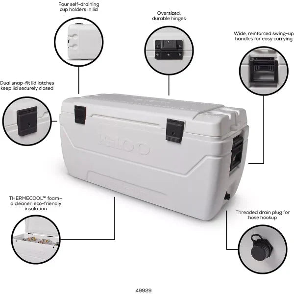 Igloo MaxCold 152-Qt Cooler - 01