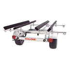 Malone Kayak Trailer Package, 600 lb Capacity, Galvanized Steel, LED Lights, 70 MPH Tires - LowMax 2