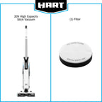 HART Cordless Stick Vacuum, 20-Volt High Capacity, Battery Not Included