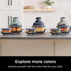 Ninja Crispi 4-in-1 Portable Glass Air Fryer Cooking System, 1500W, 4 QT And 6-Cup Containers