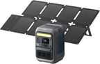 Anker Solar Generator With 60W Solar Panel, 288Wh LiFePO4 Battery, 300W Output - SOLIX C300