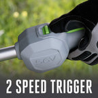 EGO Power+ 8-Inch Edger Attachment And Power Head Combo Kit With 2.5Ah Battery And Charger - ME0801