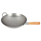 Cuisinart Outdoor Wok Station With Prep Table, 50,000 BTU, 14 inch Carbon Steel Wok - Black