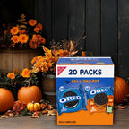 OREO Boo! Trick or Treat Halloween Cookies Variety Pack, 20 Snack Packs (2 Cookies Per Pack)