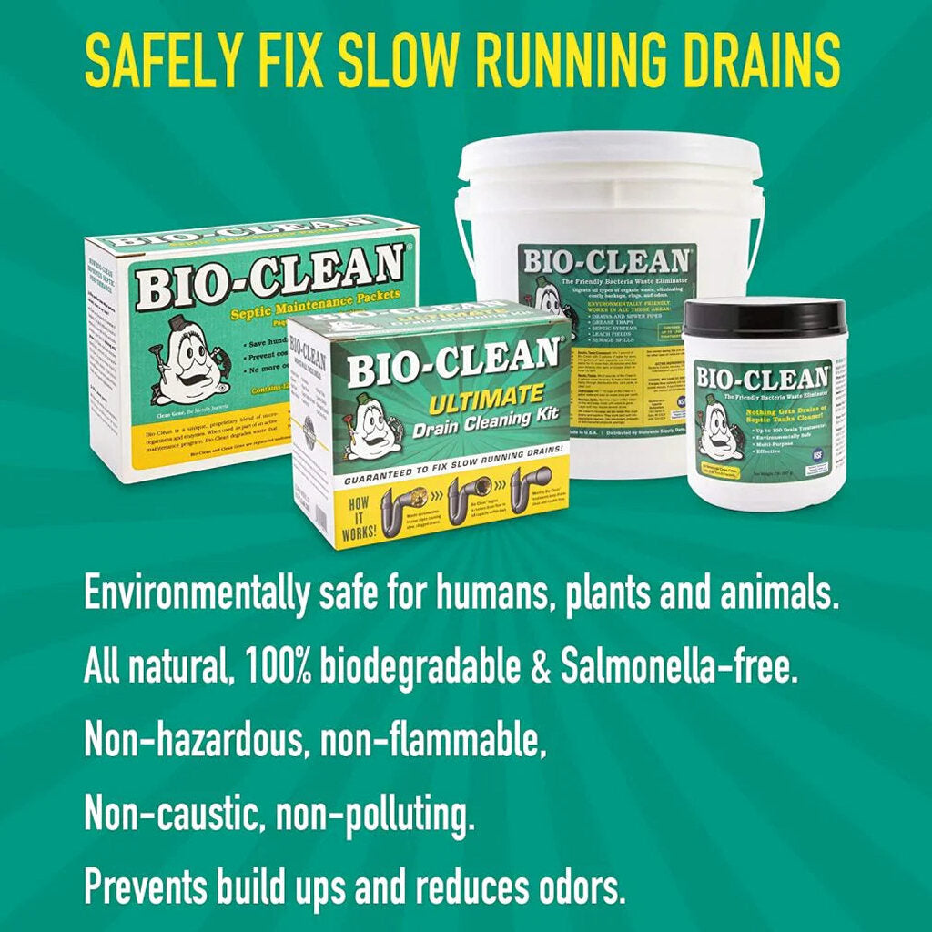 Bio-Clean Natural Drain Cleaner 2 lb Canister
