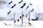 Way to Celebrate 16 oz Cat Charm Drinking Glass, 2-Pack