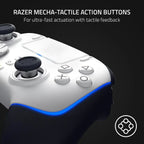 Razer Wolverine V2 Pro Wireless Gaming Controller for PlayStation 5, PS5 PC - White