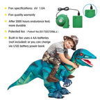 GOOSH 55 inch Halloween Costume Inflatable Dinosaur Costume, Toddler Dinosaur Costume Blow Up Dinosaur Costume Kids Size, Funny Halloween Costumes for Boys Girls Halloween Cosplay