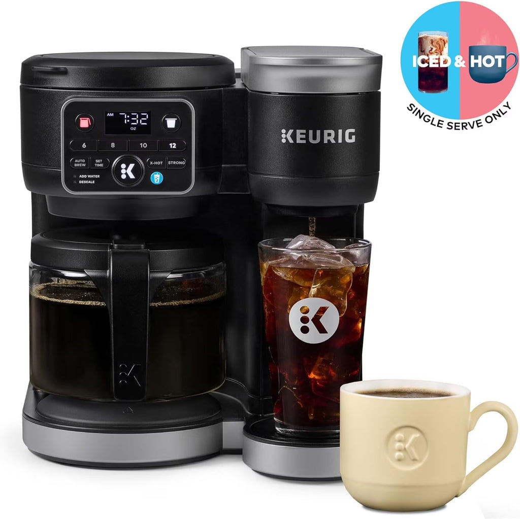Keurig Hot & Iced Single Serve And Carafe Coffee Maker, 72oz - K-Duo Gen 2