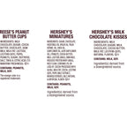 Hershey's and Reese's Assorted Chocolate Flavored, Halloween Candy Party Pack, 35 oz