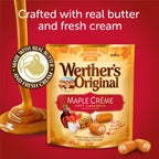 Werther's Original Limited Edition Fall Harvest Maple Crème Soft Caramels, 7.4 oz Bag