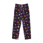 Picia Halloween Mens Soft Woven Cotton Elastic Waistband Sleep Pajama Pant Lounge Sleep Pant With Pockets And Drawstring-Medium